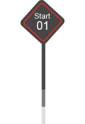 start sign